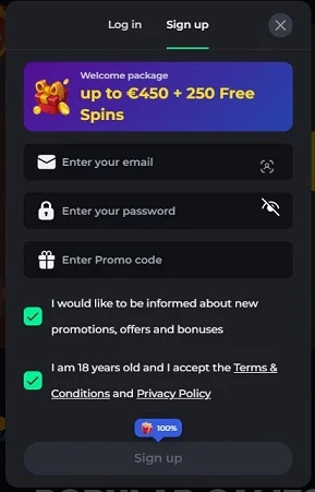 Betonred casino registration