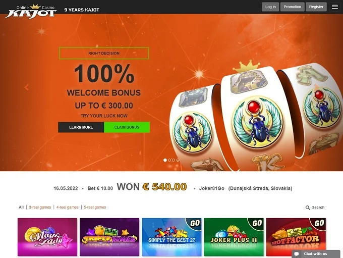 Kajot casino review